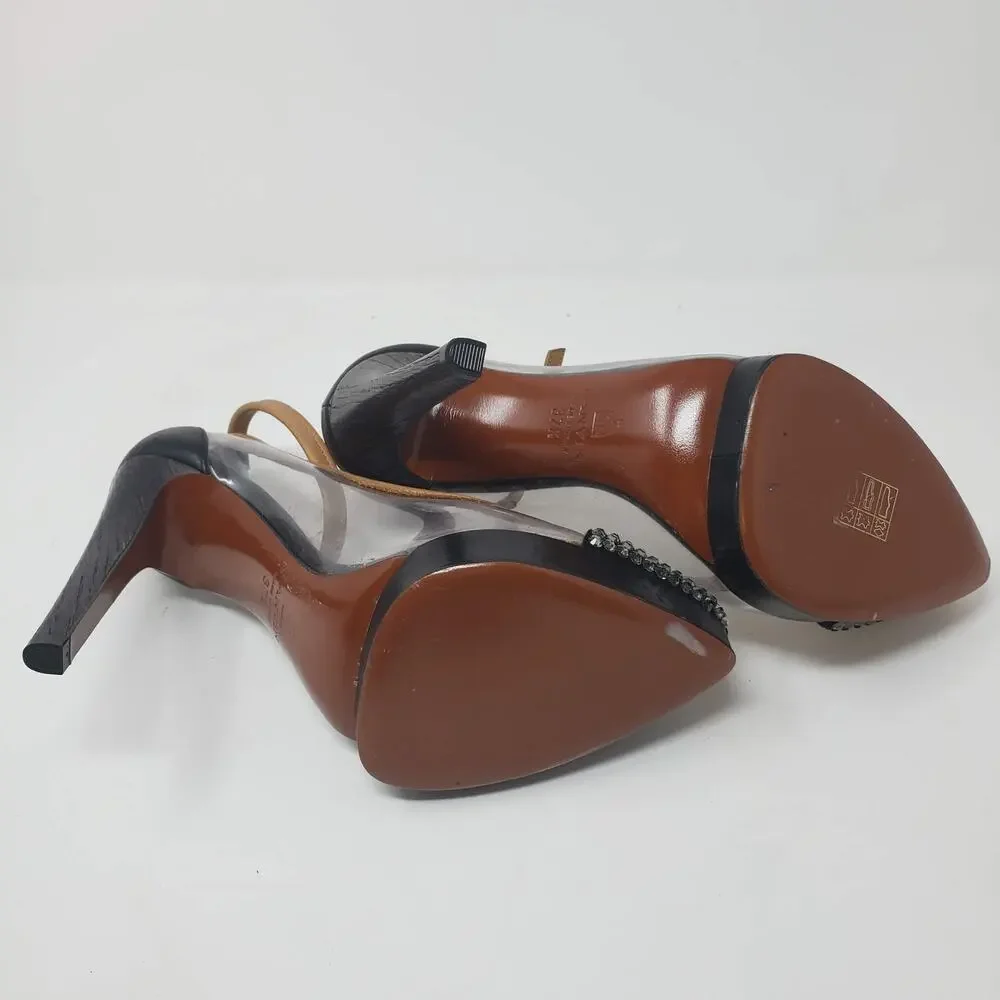 Lanvin Crystal Cap Toe Clear Pumps - 37.5 RESHOOT - Picture 8 of 10